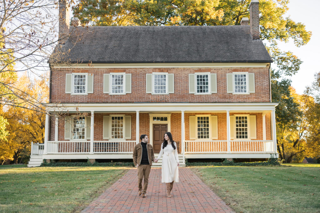 Timeless wedding portrait at historic Locust Grove